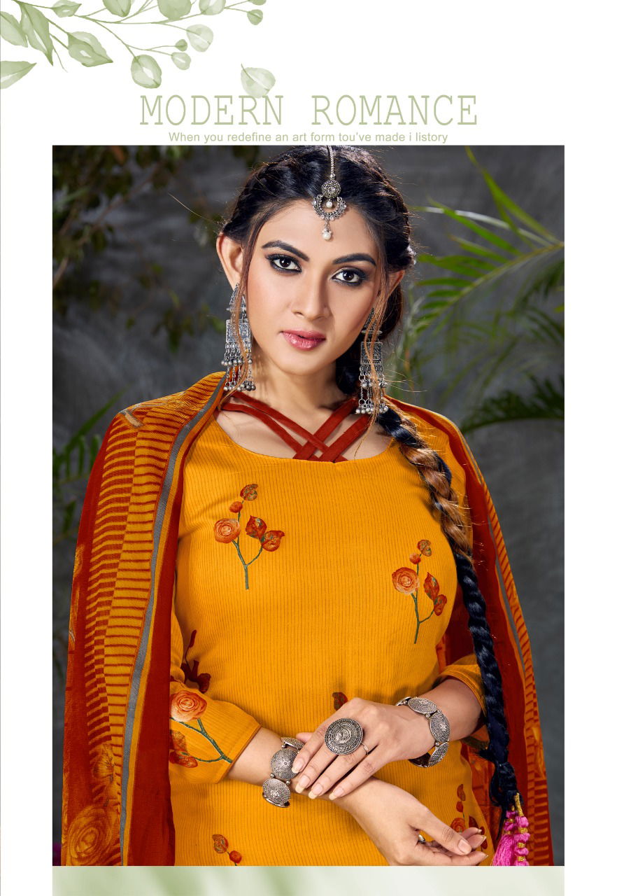Palak Shayona 3 Latest Fancy Designer Printed Cotton Dress Material
